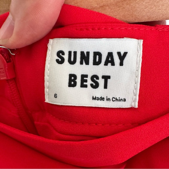 Aritzia Sunday Best Westley Pleated Tie Front Shorts - Picture 10 of 10